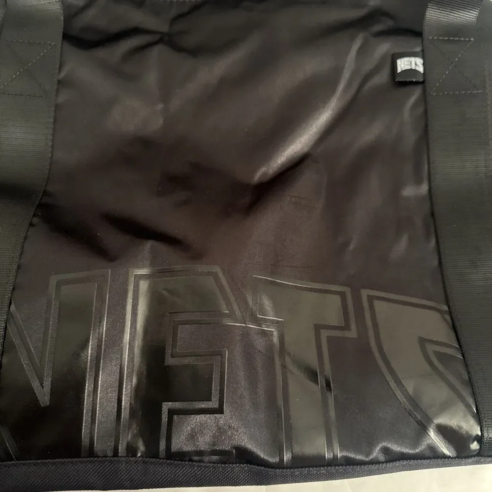 Mitchell & Ness NBA New Jersey Nets Satin Duffel Bag NWT